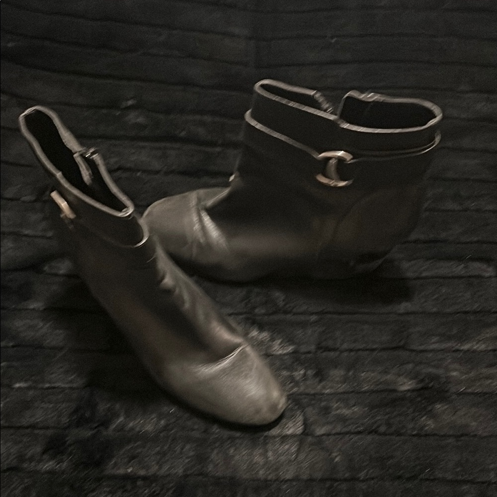 Ralph Lauren Chic Black Ankle Boots ***Make an Offer 2 for $30***